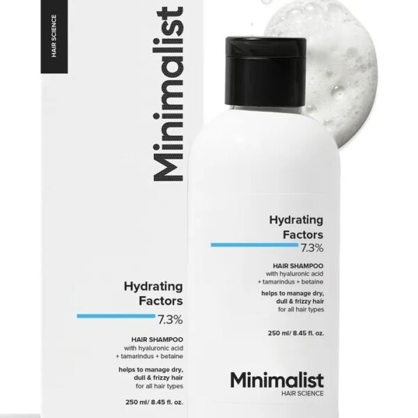 Minimalist Hydrating Factors 7.3% Hair Shampoo 250ml