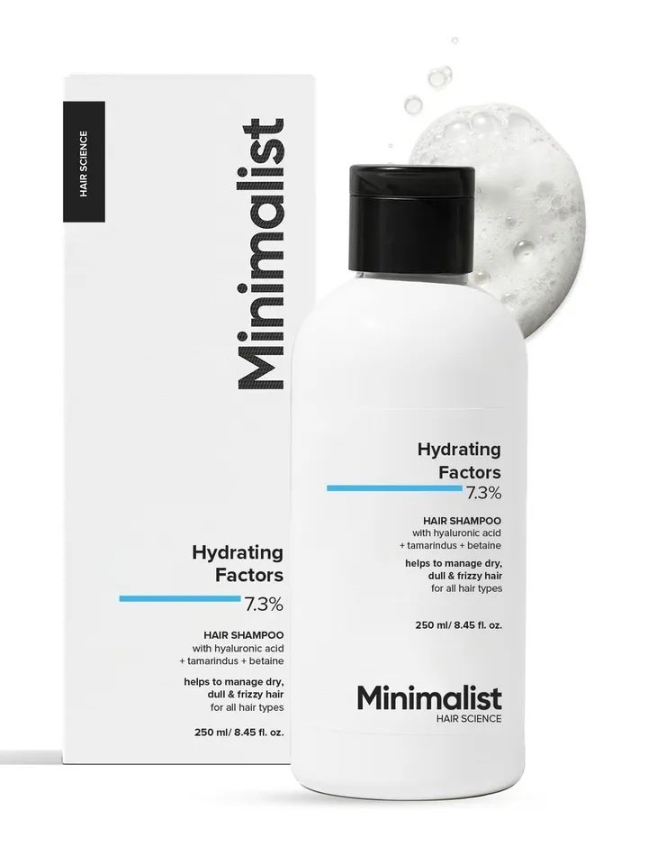 Minimalist Hydrating Factors 7.3% Hair Shampoo 250ml