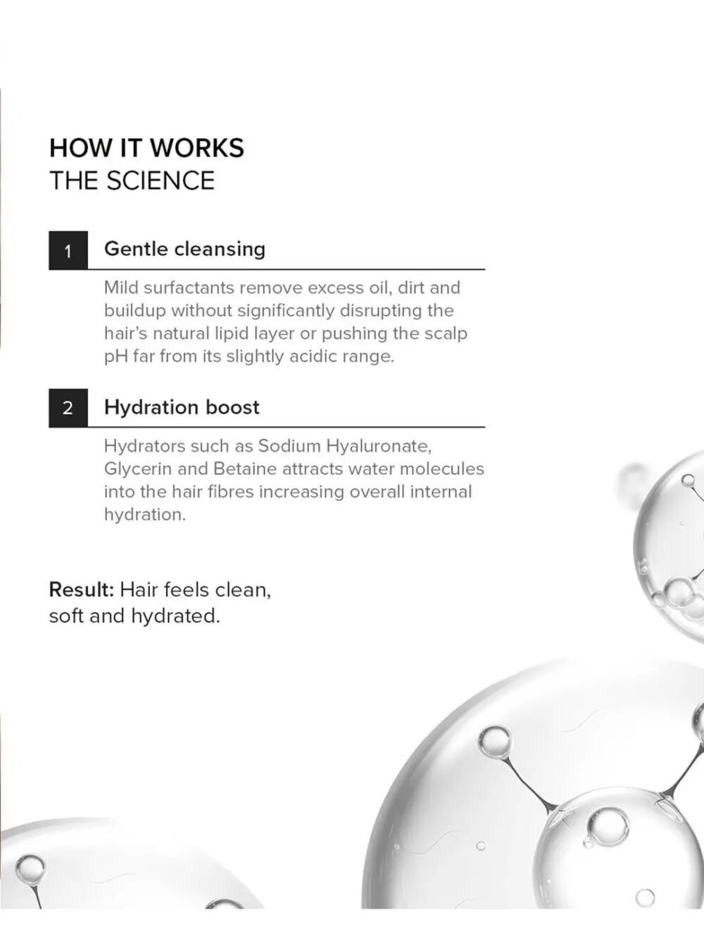 Minimalist Hydrating Factors 7.3% Hair Shampoo 250ml