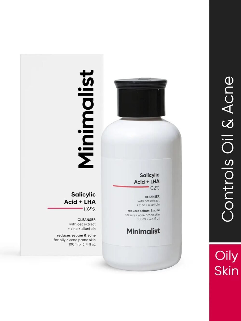 Minimalist Salicylic Acid + LHA 02% Cleanser 100ml