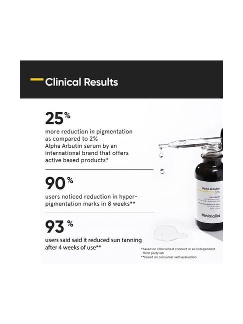 Minimalist Alpha Arbutin 02% Face Serum 30ml