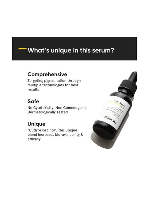 Minimalist Alpha Arbutin 02% Face Serum 30ml