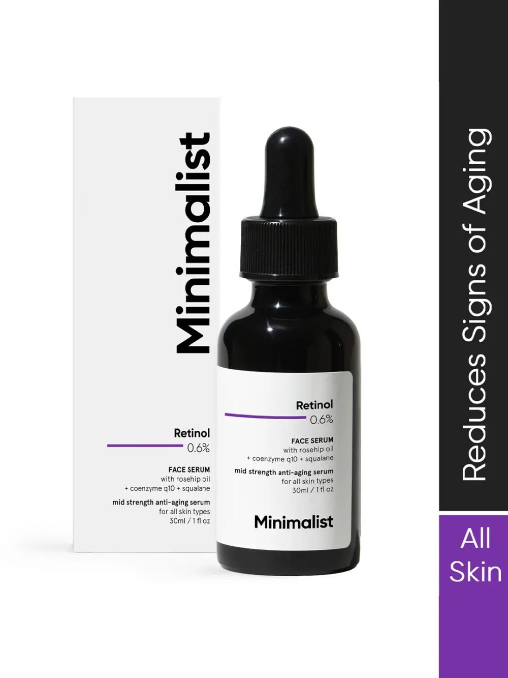 Minimalist Retinol 0.6% Face Serum 30ml