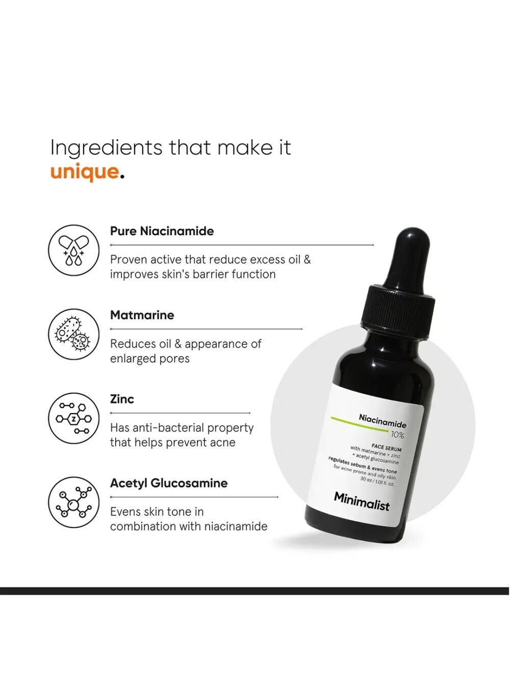 Minimalist Niacinamide 10% Face Serum 30ml