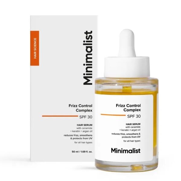 Minimalist Frizz Control Complex SPF 30 Hair Serum 50ml