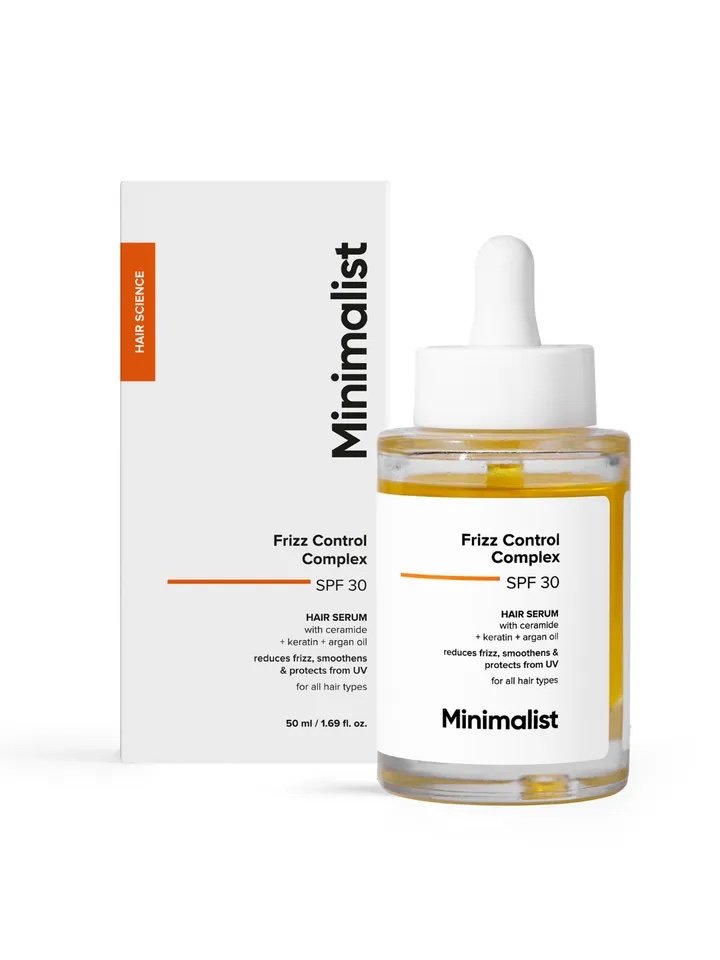 Minimalist Frizz Control Complex SPF 30 Hair Serum 50ml