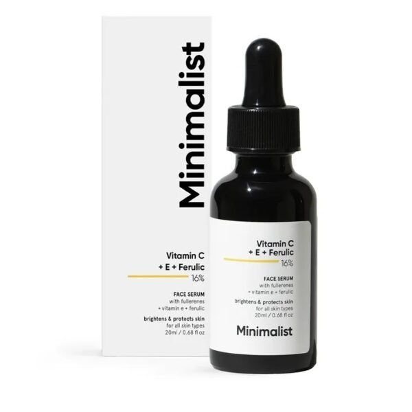 Minimalist Vitamin C + E + Ferulic 16% Face Serum 20ml