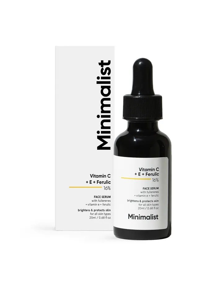 Minimalist Vitamin C + E + Ferulic 16% Face Serum 20ml