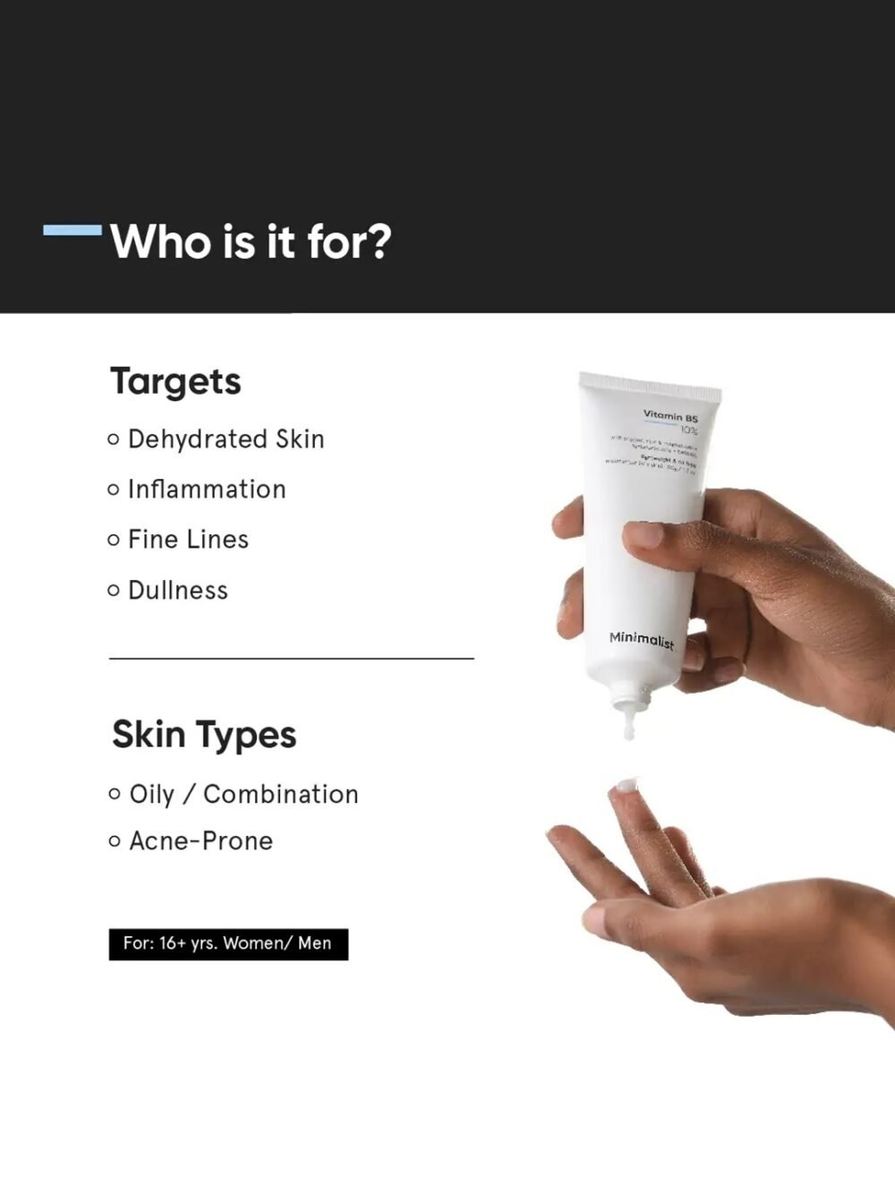 Minimalist Vitamin B5 10% Moisturizer 50g