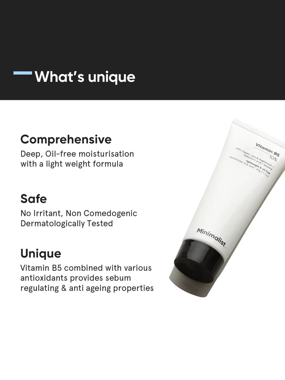 Minimalist Vitamin B5 10% Moisturizer 50g
