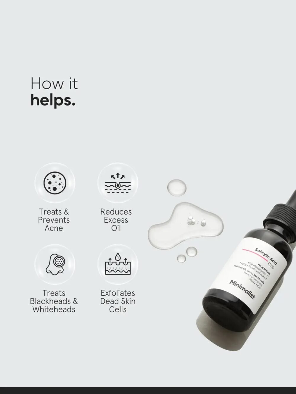 Minimalist Salicylic Acid 02% Face Serum 30ml