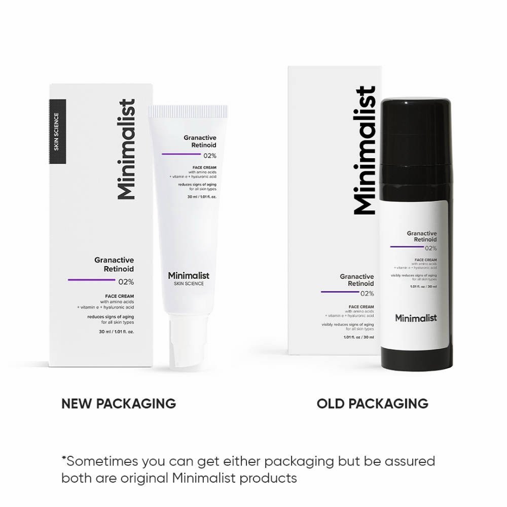 Minimalist Granactive Retinoid 02% Face Cream 30ml