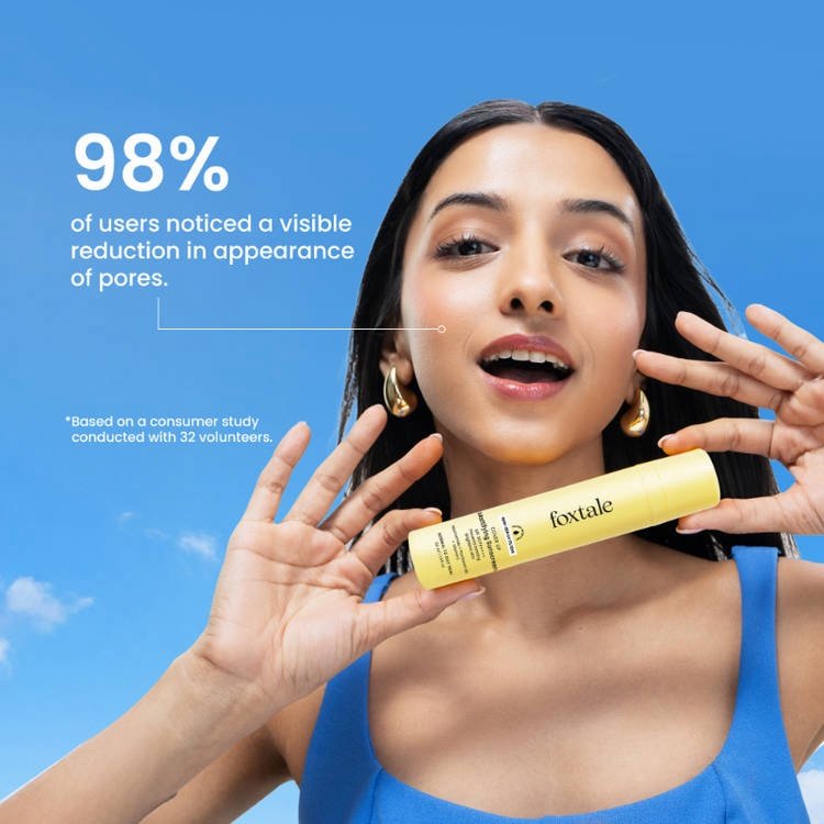 Foxtale Cover Up Mattifying Sunscreen SPF 70 PA++++ 50ml
