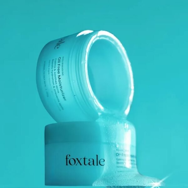 Foxtale Intense Hydrating Gel Moisturiser with Hyaluronic Acid for Glowing Skin - 100 g