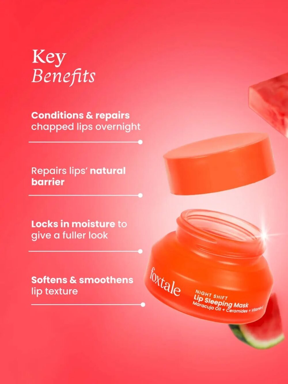 Foxtale Night Shift Lip Sleeping Mask 12g