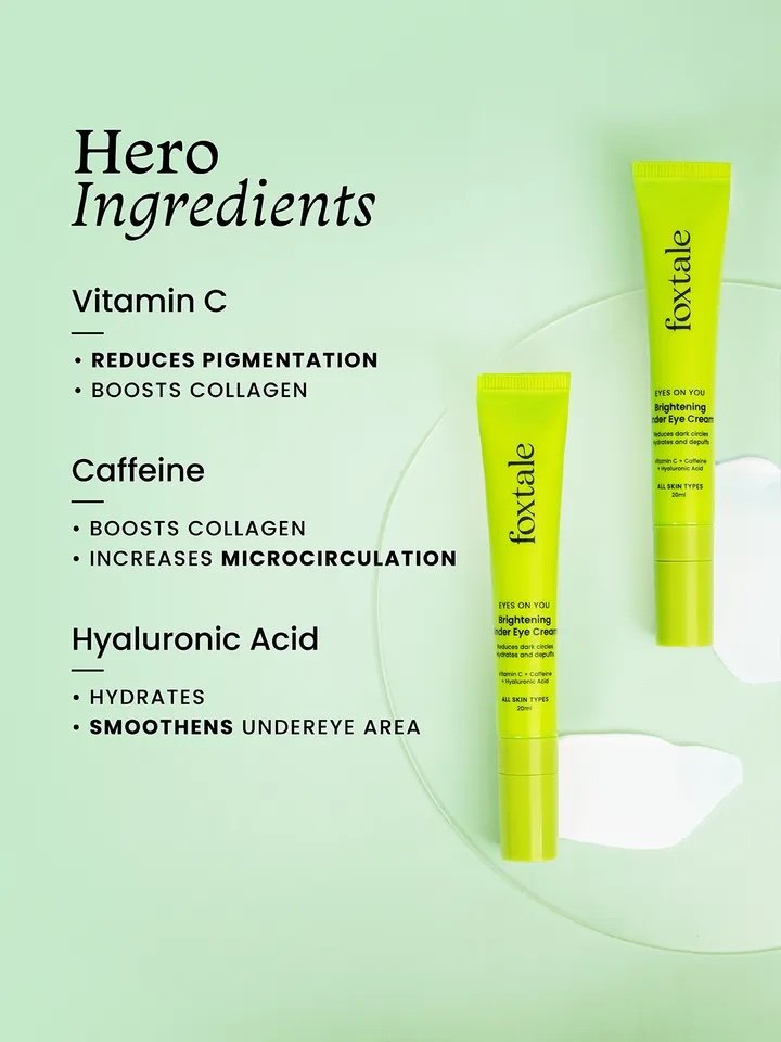 Foxtale Eyes On You Brightening Under Eye Cream 20ml