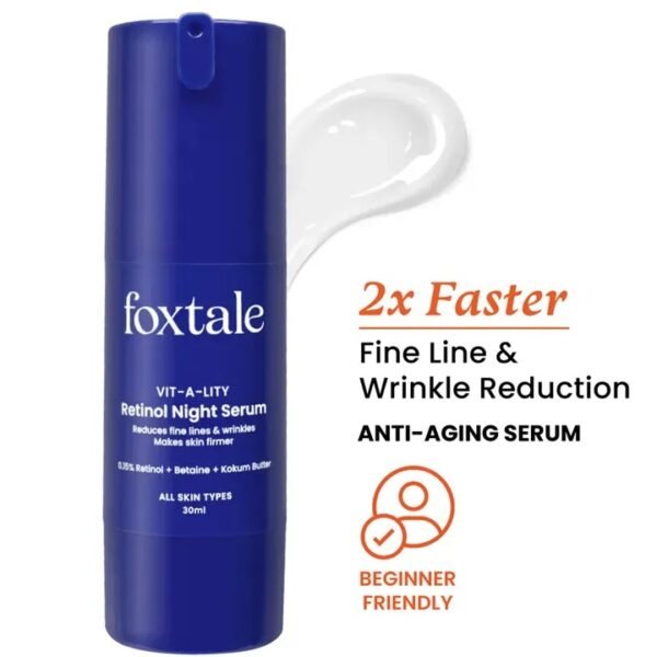 Foxtale Vit-A-Lity Retinol Night Serum 30ml