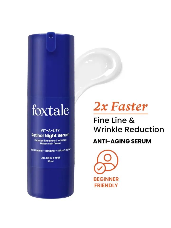 Foxtale Vit-A-Lity Retinol Night Serum 30ml