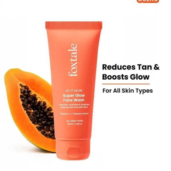 Foxtale Let It Glow Super Glow Face Wash 100ml