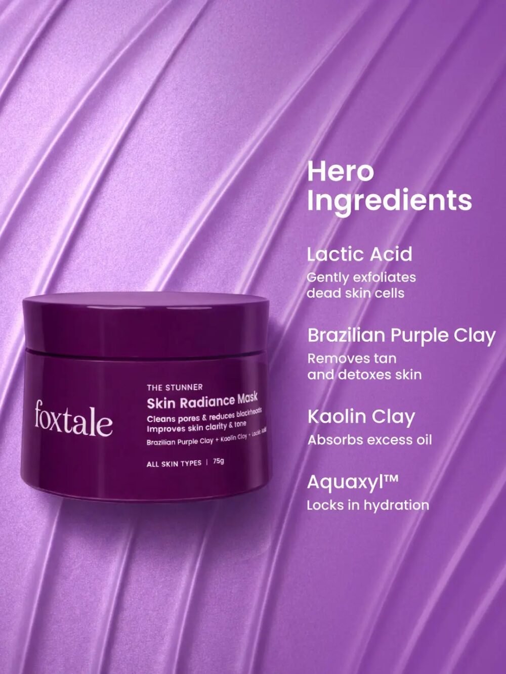 Foxtale The Stunner Skin Radiance Mask 75g