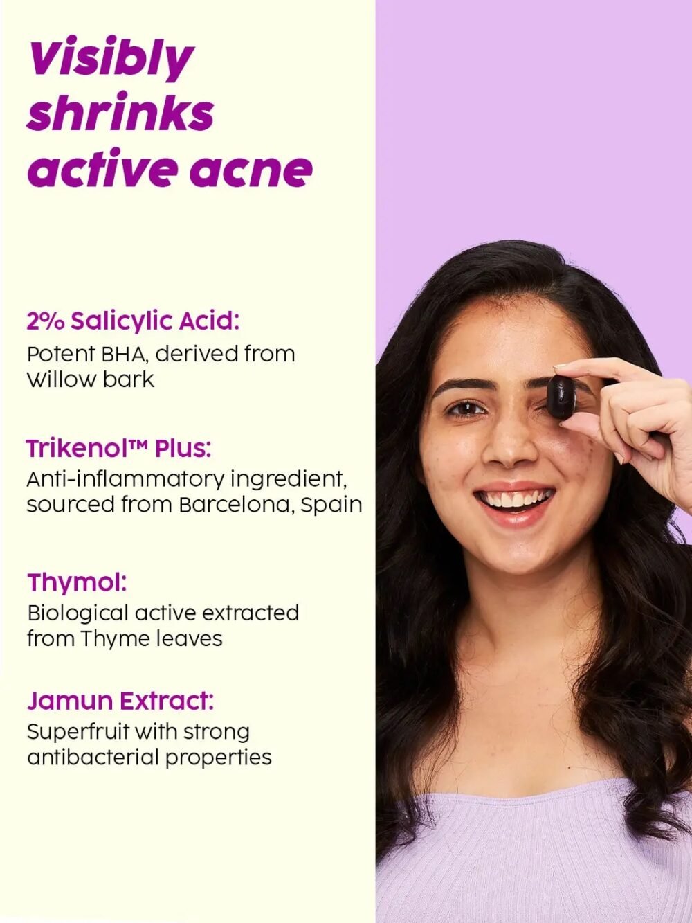 Plix Jamun Acne Spot Corrector Soothing Gel 15g
