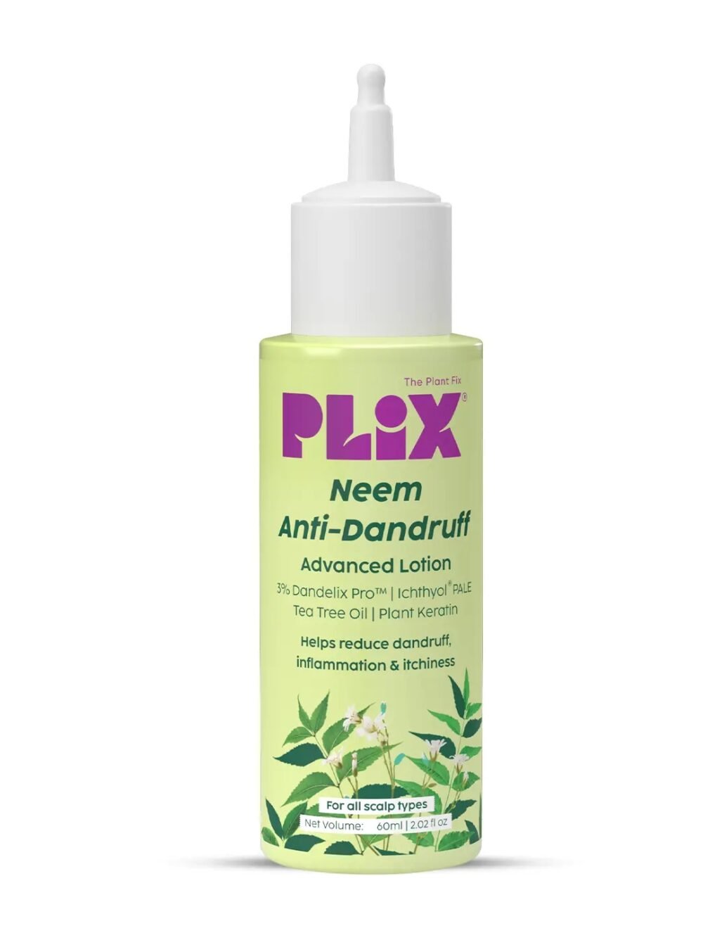 Plix Neem Anti-Dandruff Advanced Lotion 60ml