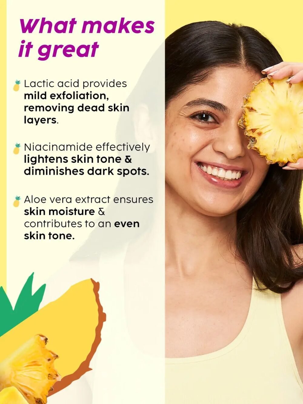 Plix Pineapple Soft & Smooth Juicy Scrub 50g