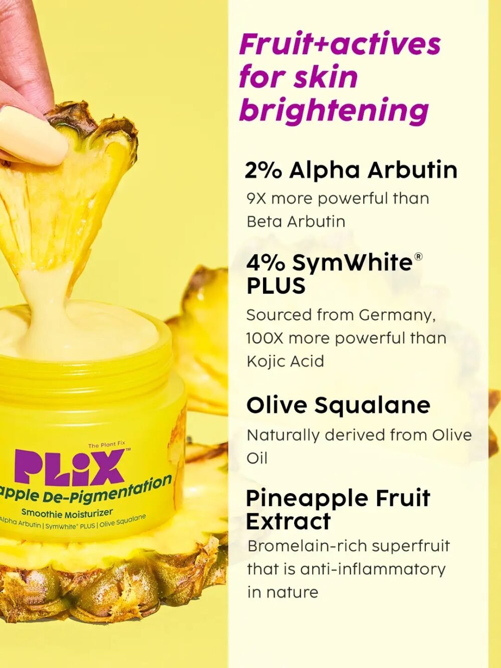 Plix Pineapple De-Pigmentation Smoothie Moisturizer 50g
