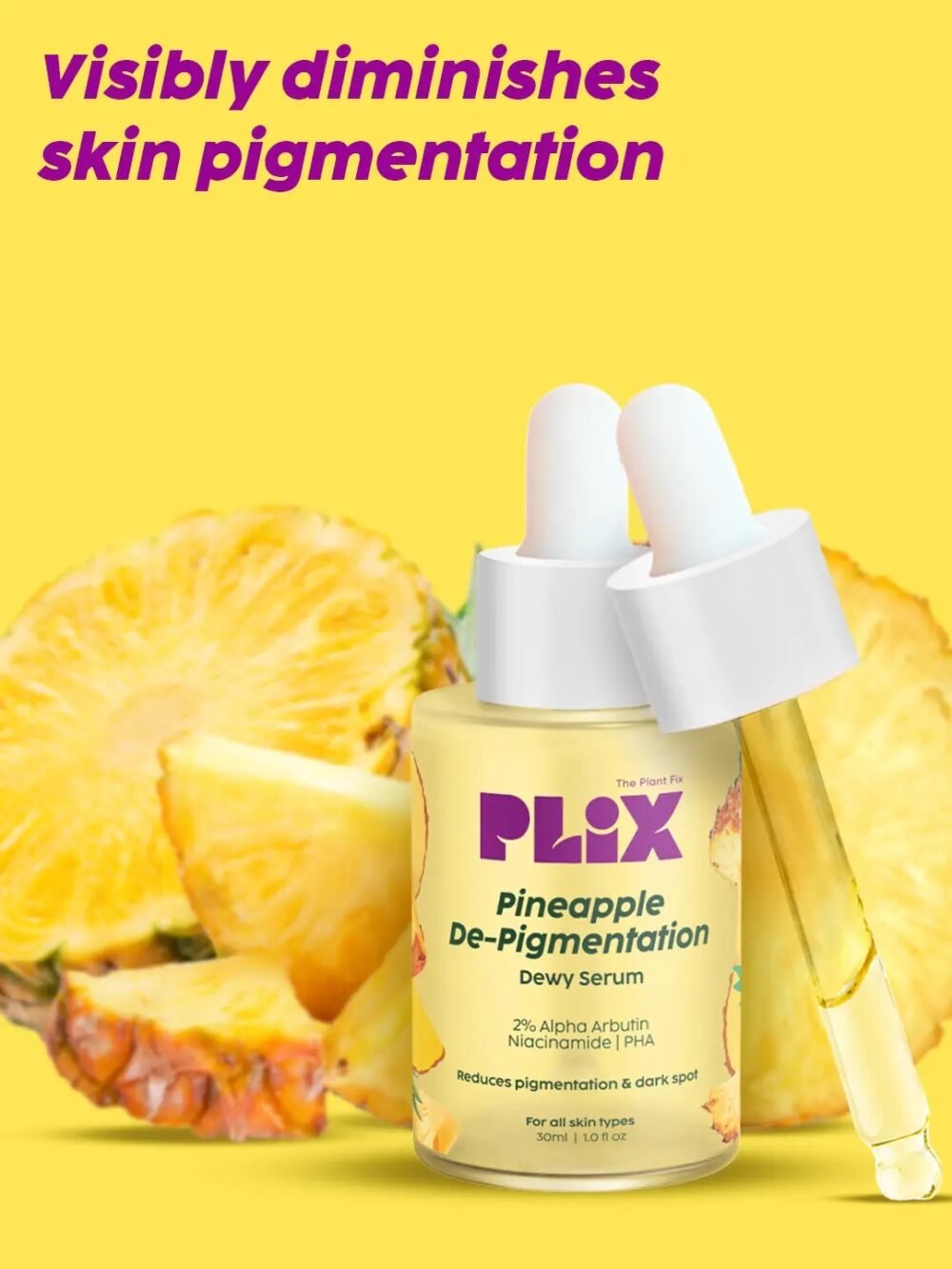 Plix Pineapple De-Pigmentation Dewy Serum 30ml