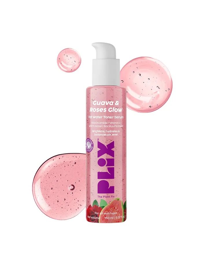 Plix Guava & Roses Glow Fat Water Toner Serum 150ml