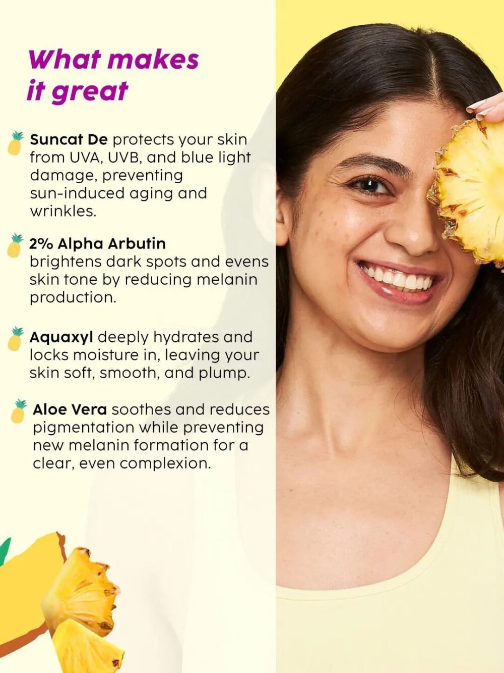 Plix Advanced Depigmentation Dewy Sunscreen SPF 50 PA++++