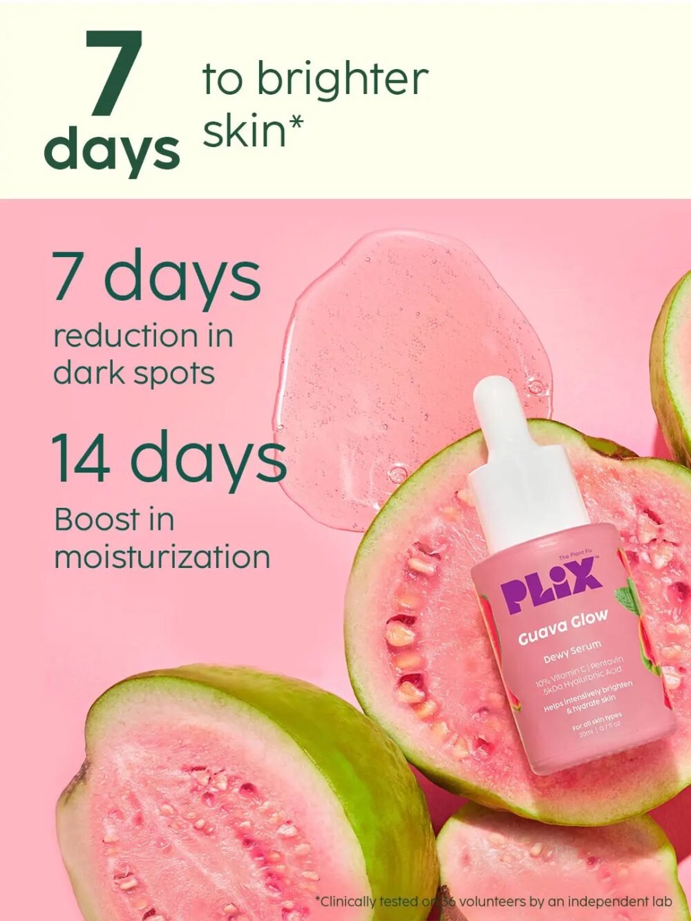 Plix Guava Glow Dewy Serum 20ml