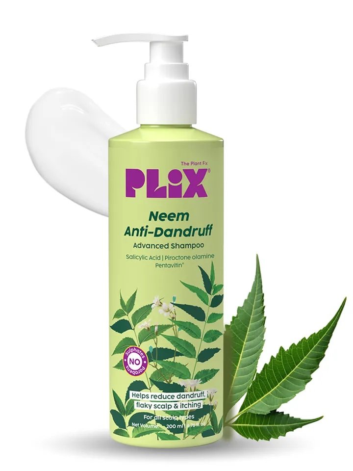 Plix Neem Anti-Dandruff Advanced Shampoo 200ml