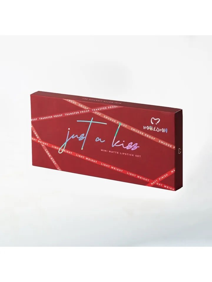 Makezmia Just a Kiss Mini Matte Lipstick Set 12 Shades