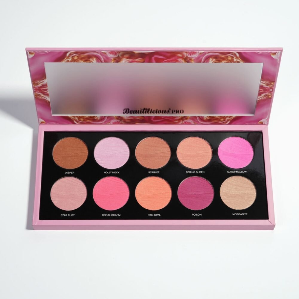 Beautilicious PRO Silk Veil Luminous Silk Blush Palette