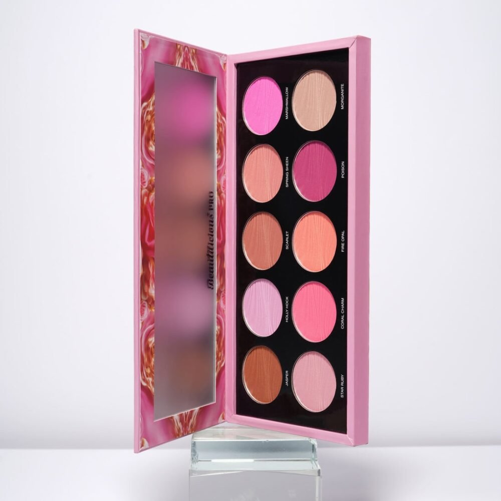 Beautilicious PRO Silk Veil Luminous Silk Blush Palette