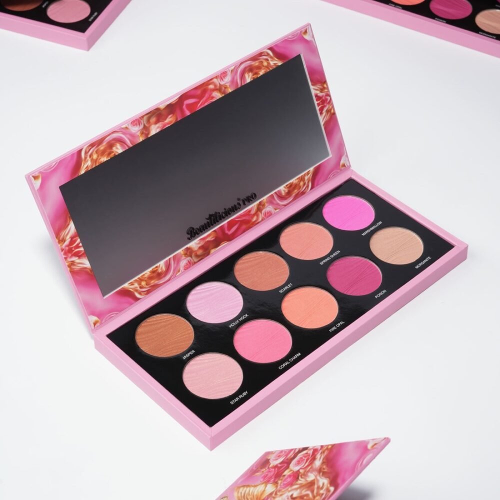 Beautilicious PRO Silk Veil Luminous Silk Blush Palette