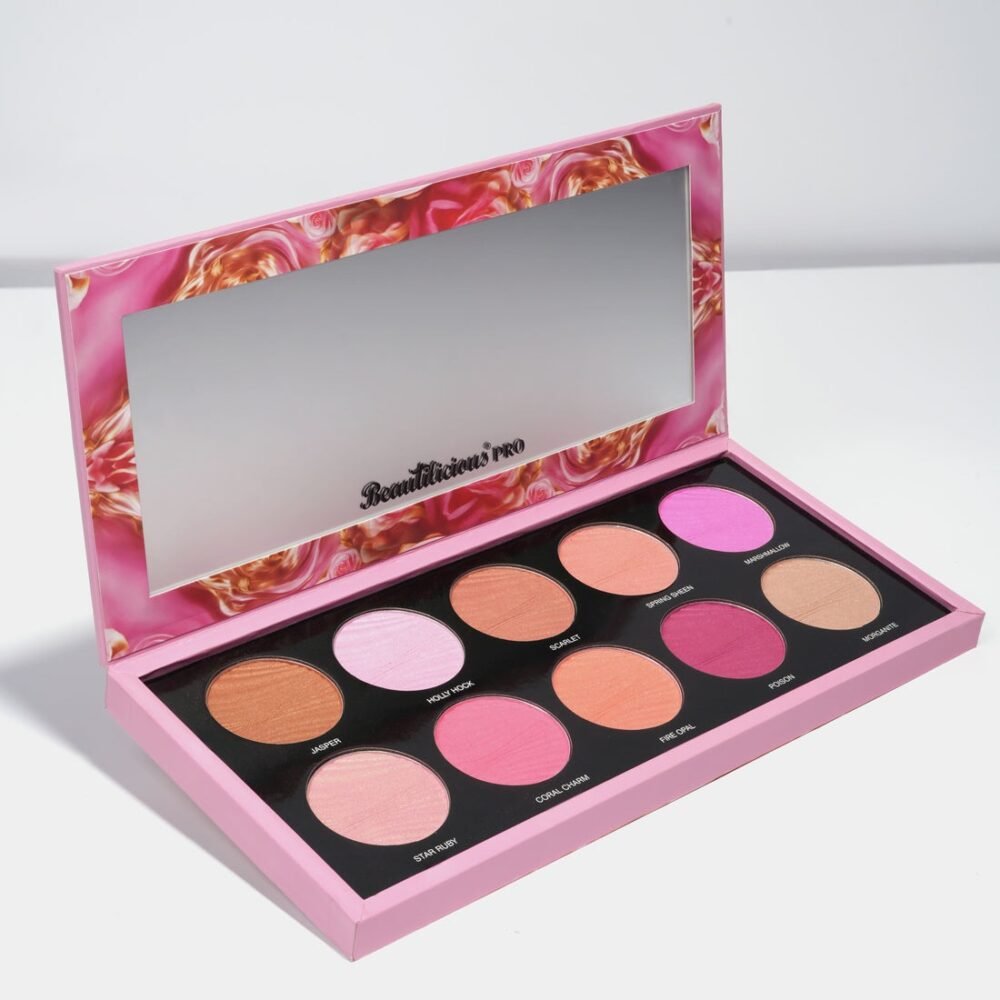 Beautilicious PRO Silk Veil Luminous Silk Blush Palette