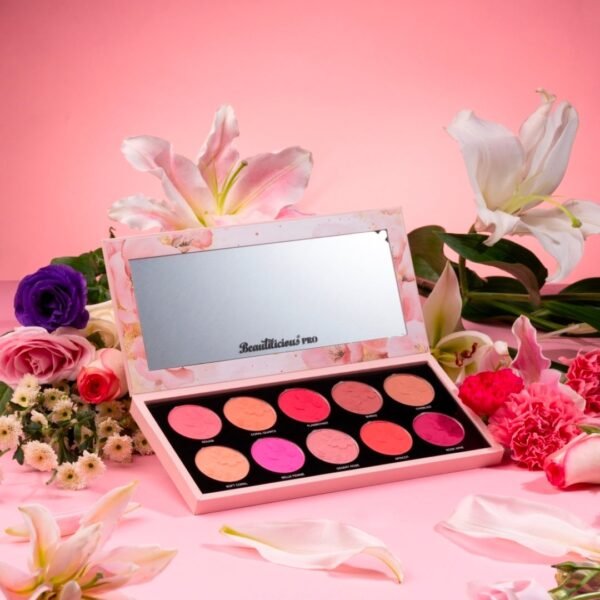 Beautilicious PRO Petal Kissed Velvet Matte Blush Palette