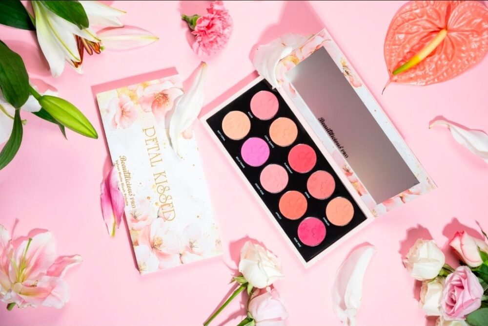 Beautilicious PRO Petal Kissed Velvet Matte Blush Palette