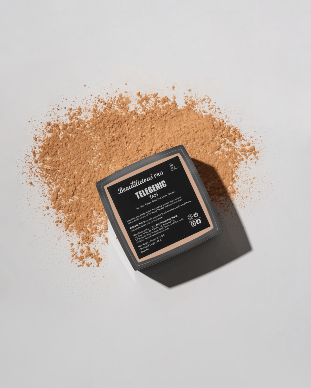 Beautilicious PRO Telegenic Set Blur Finish Perfecting Loose Powder 20g