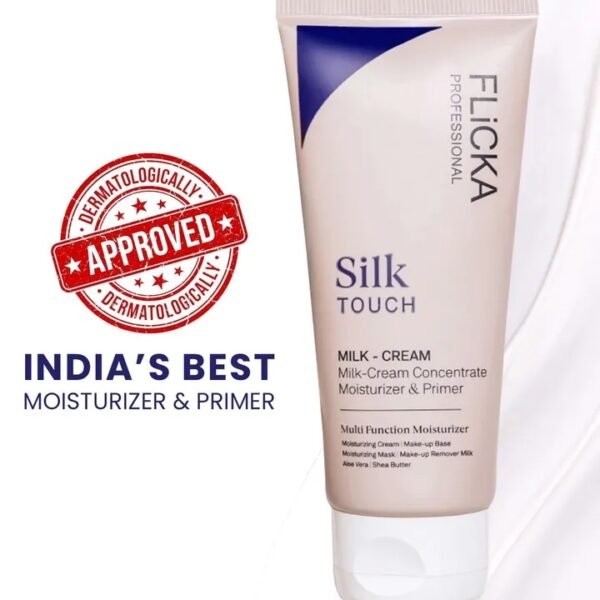 Flicka Professional Silk Touch Milk-Cream Moisturizer & Primer