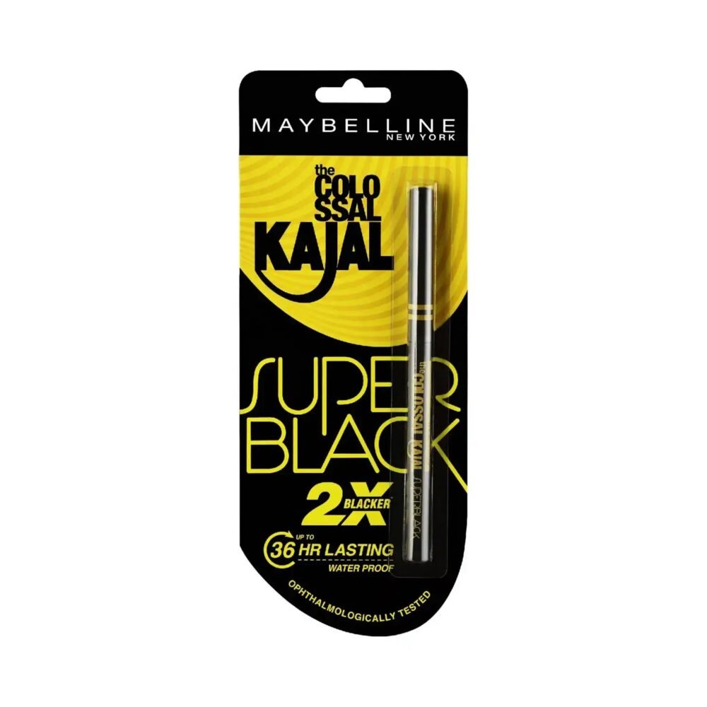 Maybelline New York Colossal Kajal Super Black