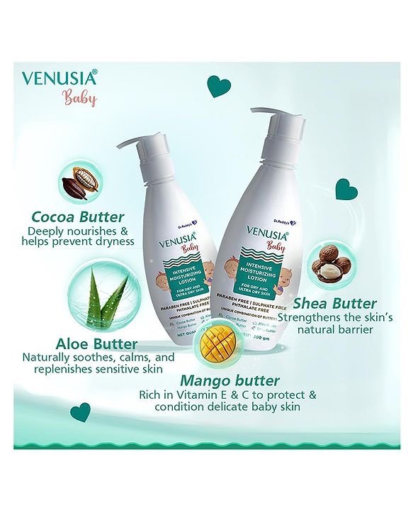 Venusia Baby Intensive Moisturizing Lotion 300g
