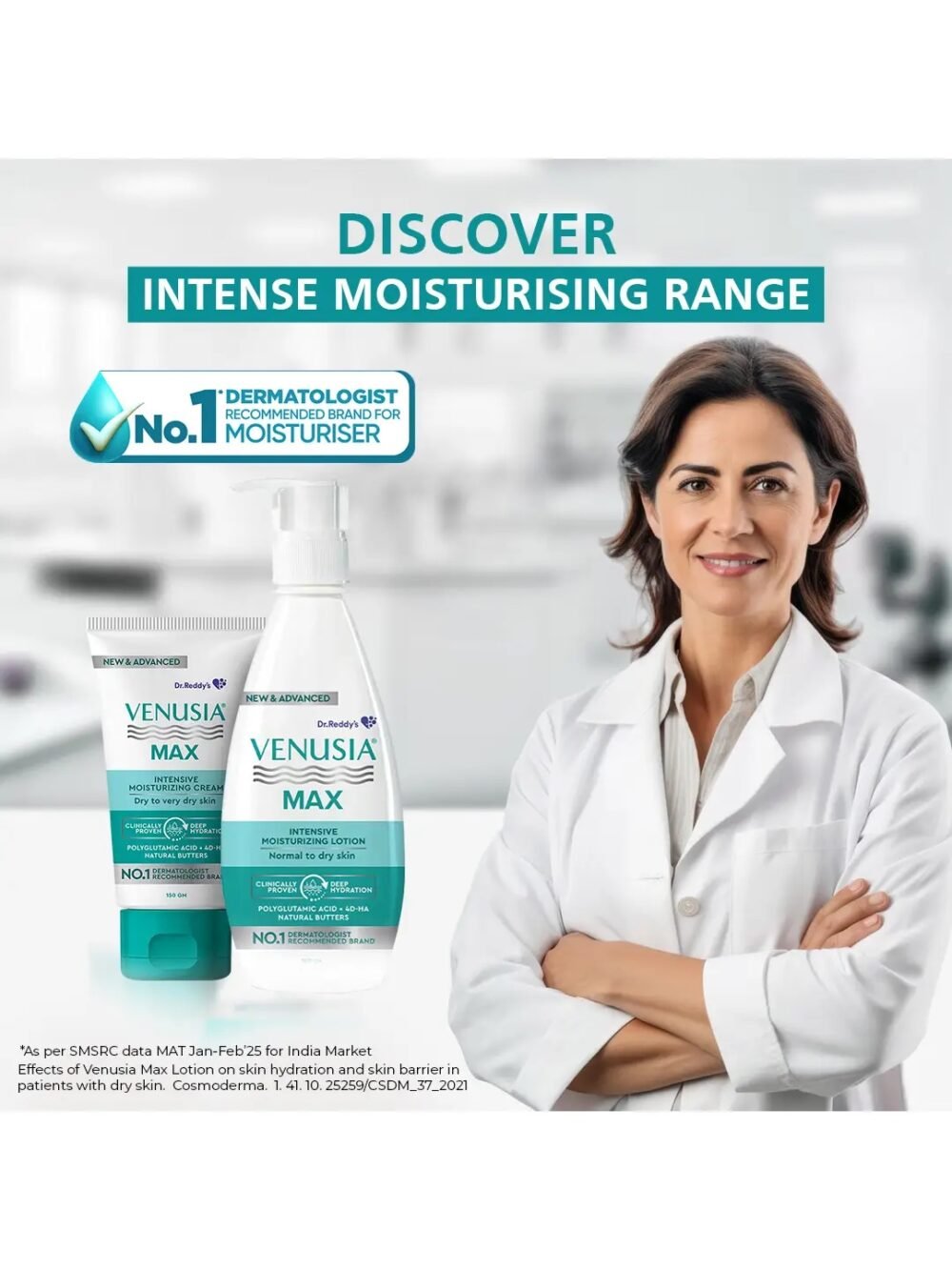 Venusia Max Intensive Moisturizing Cream 150g