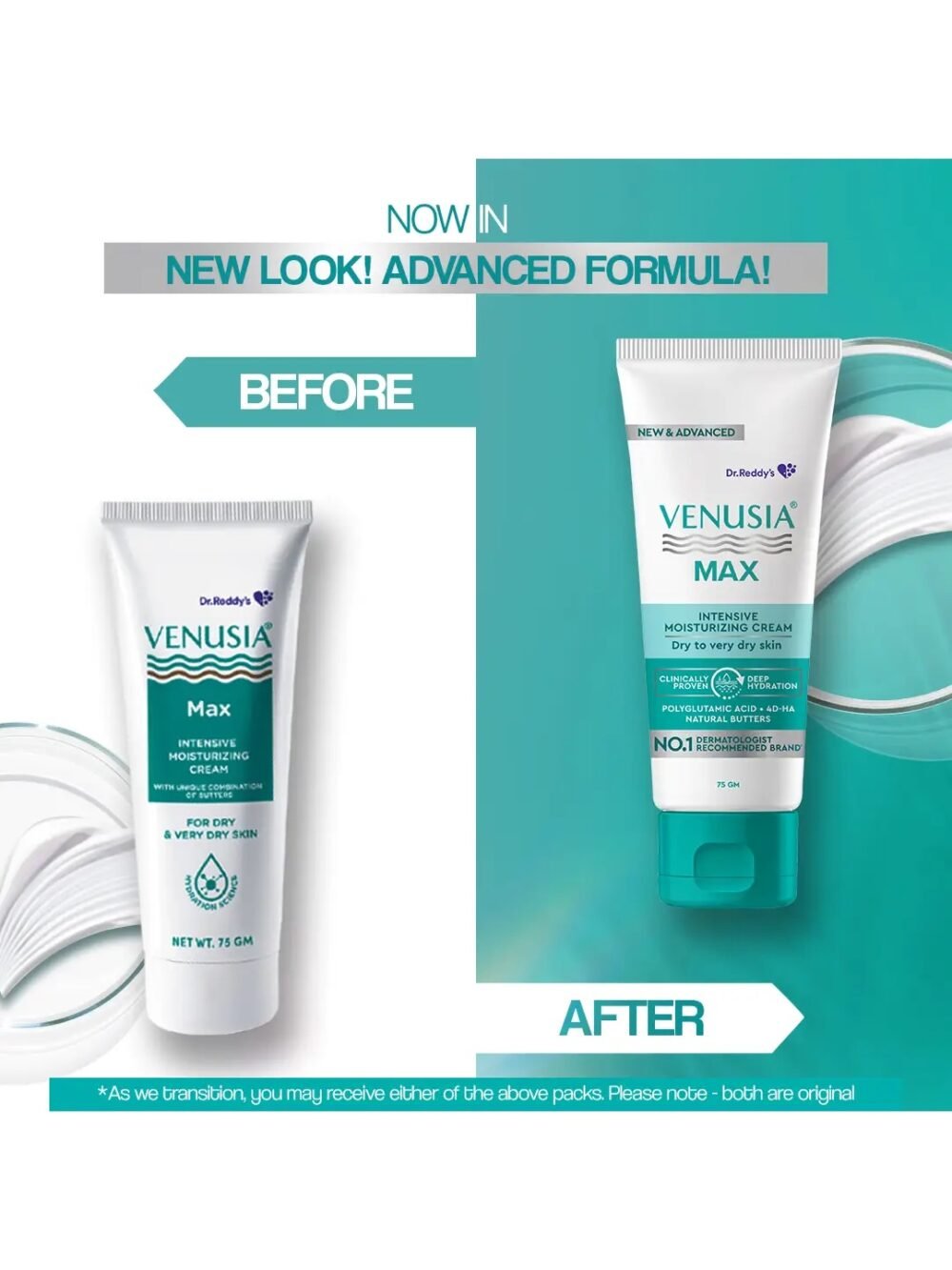 Venusia Max Intensive Moisturizing Cream 75g