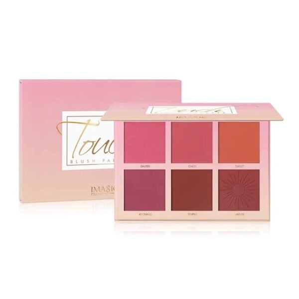 Imagic Professional Cosmetics 6 Colours Touch Blush Palette
