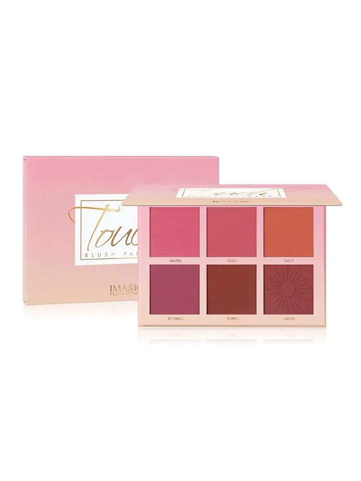 Imagic Professional Cosmetics 6 Colours Touch Blush Palette