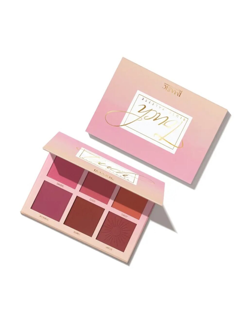 Imagic Professional Cosmetics 6 Colours Touch Blush Palette