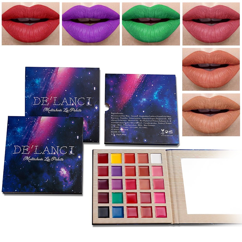 De'Lanci Multishade Matte Lip Palette